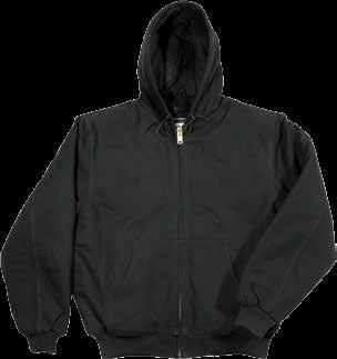 F505J Hooded Canvas Jacket Heavyweight 12 oz water-repellent cotton canvas, 7 oz