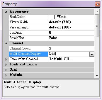 the target channel, click the mouse left-button once (similar to double click, but with a slower speed), then the Expression can be edited directly.