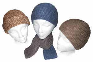 Single crochet, chain st for tassel & fringe. Yarn: Sport or DK, 7 sc = 2 (5cm) Hook: Sizes I/9 (5.5), G/6 (4.