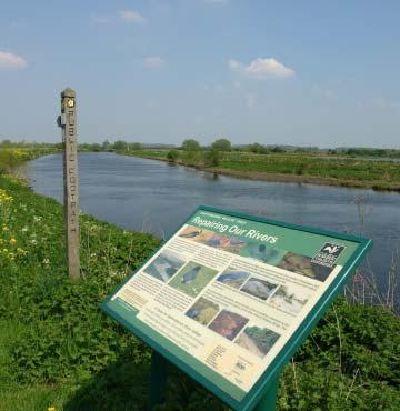 The reserve is one of several sites along the river valley that are being managed for breeding waders either by the Trust or other land owners.
