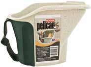Buckets, Trays & Grids Pelican Pail & Liner 3-Pack Built-in 5 1 2 wide roll-off area; soft-feel elastomer adds comfort Powerful, integrated magnet holds a brush; won t rust or trap paint for easier