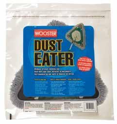 Dust Eater & Refill Surface Prep Specially treated material for powerful, long-lasting pickup Attracts & holds dust, cobwebs &