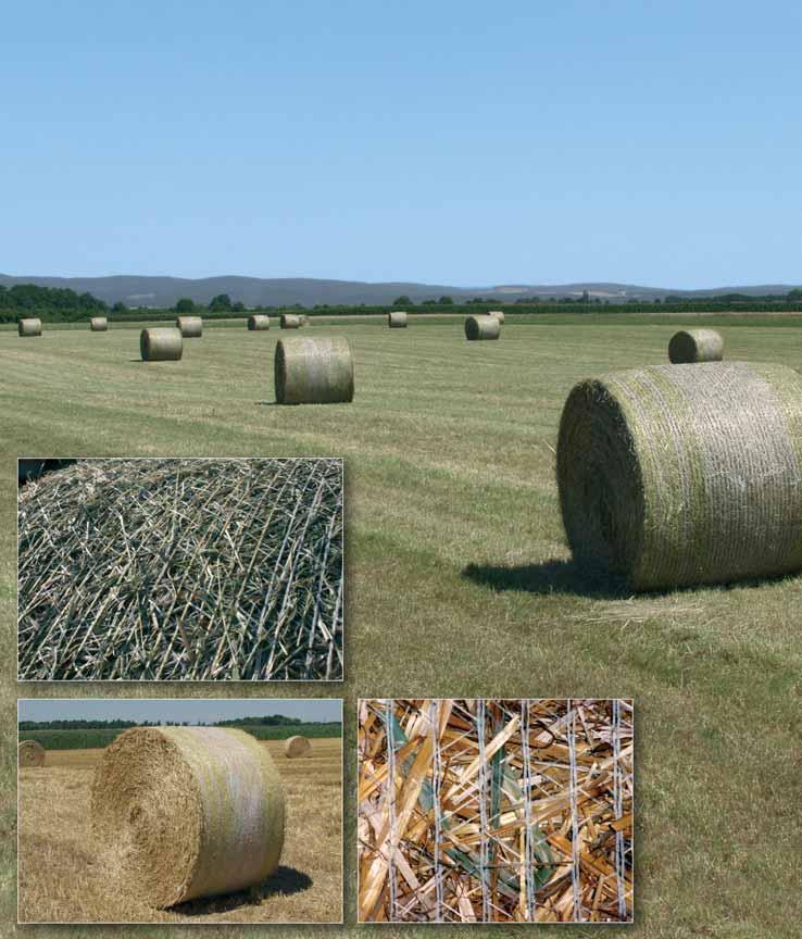 APPLICATIONS CIRCULAR BALE AND PALLET NETS These lightweight polyethylene nets can be used for securing circular hay bales and for stabilising pallets and piles of boxes so that they can be