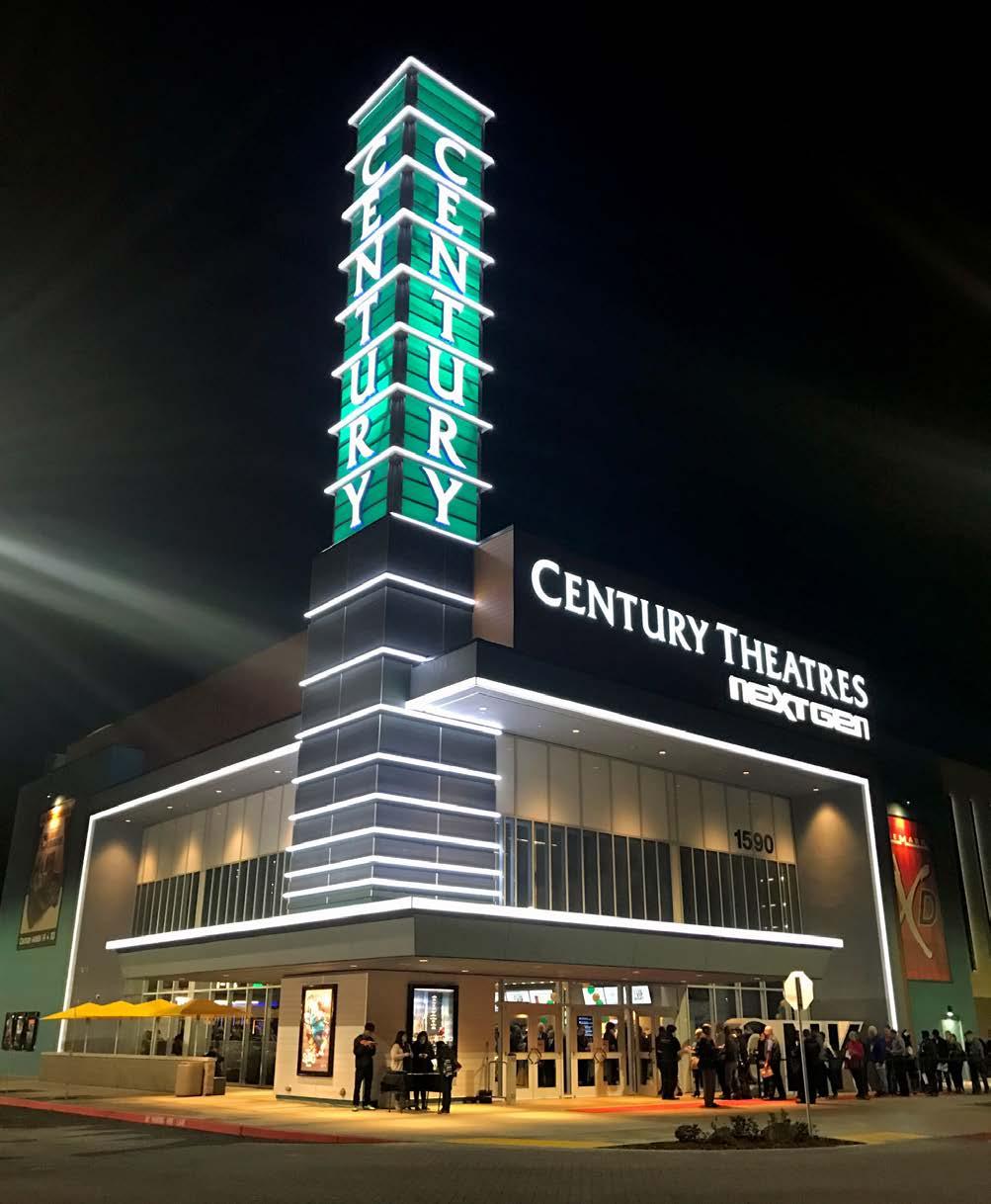 Century Theatre NEW THEATER The new Century Theatre has 14 screening rooms and 1,650