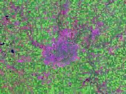 13 14 B A D C B Color infrared satellite image of the Imperial Valley of California at the