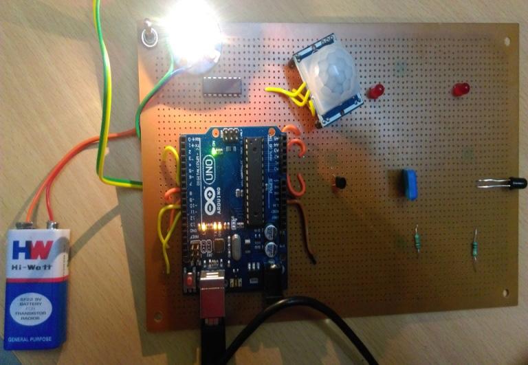 Implementaion of High Performance Home Automation using Arduino 5. Conclusion Figure 6. Temperature sensor for humidity.