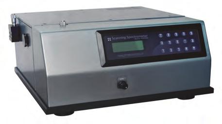 FIBER COUPLED UV-VIS-NIR Scanning Spectrometer MODEL : HO-SP-S100SA I HO-SP-S100MA MODEL : HO-SP-S100MA Designed for Low light spectroscopic application SPECIFICATIONS Optical path configuration :