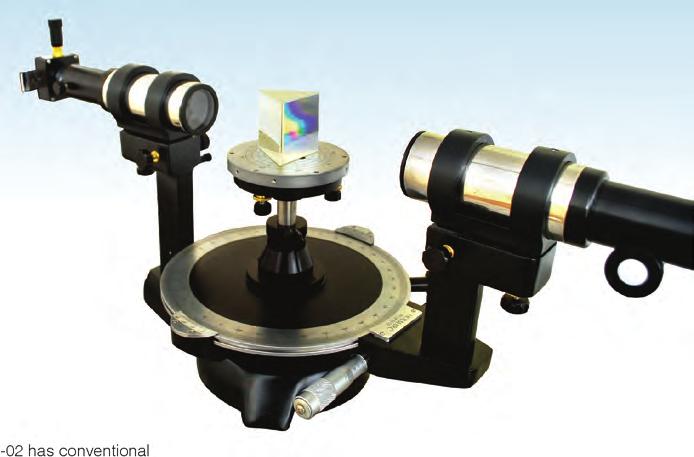 Spectrometer Goniometer Model : HO-SP-RE-02 Features Precision Optical Instrument Modern & user friendly design. Research Grade Construction. Numerous supporting accessories.