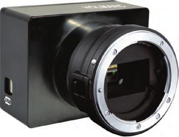 Cooled camera utilize professional CCD image sensor. Up to 65% quantum efficiency guarantees high-sensitivity performance. Even the ultra-weak optical signal can be detected with this camera.