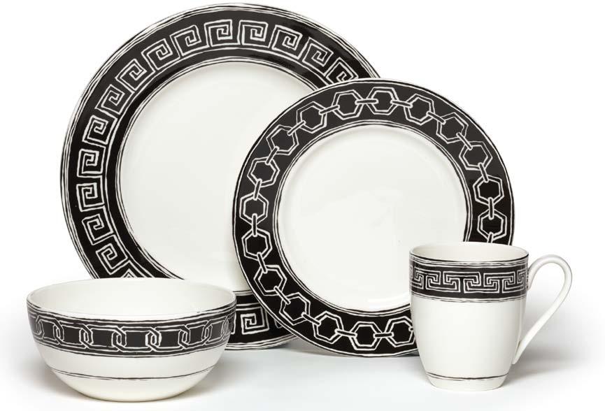 Mikasa Weston Mikasa Weston porcelain dinnerware was inspired by classic architecture and design.