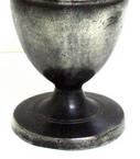 This is a well made and heavily cast piece, in very good condition, with light-medium grey lustrous patina. 5" high.