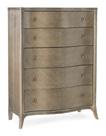 52H (cm) Finish: Elegant Linen, Soft Silver Paint, Pearl Features: Front frame moulding highlighted in Soft Silver Paint. Eight drawers with undermount soft-close guides. Pearl drawer interiors.