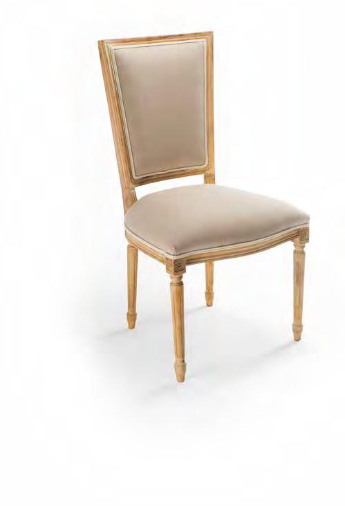 side chair 49.5x49x97 cm. - 19.