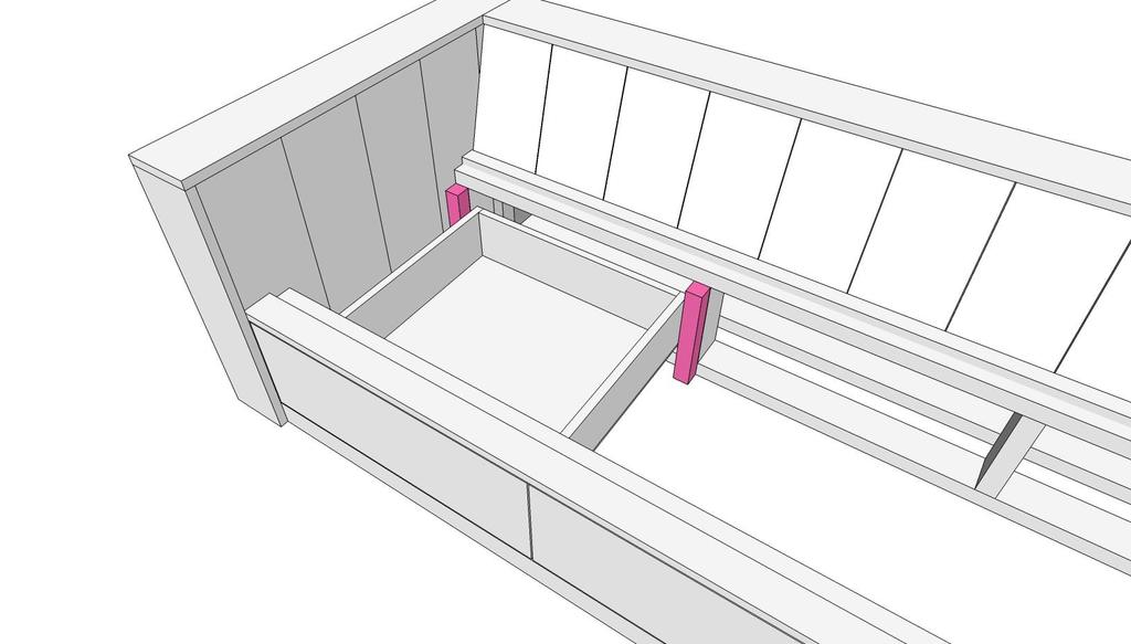 [32] If you need to block inward to get drawer slides to