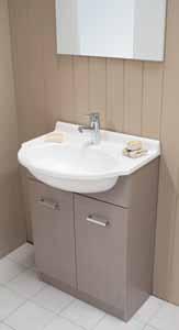 kewb, CONICAL or crest basins. Standard in gloss white with kick.