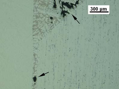 When the microstructure in the flange edge zone of was inspected, no grain growth was observed.
