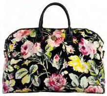 Laminated Fabric Duffle with Shoulder Strap Anna Griffin Amelie