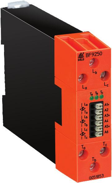 5 mm up to 10 A up to 50 A Approvals and Markings Canada / USA Function Diagram / up to 25 A BH 9250 up to 10 A Applications Fast and noiseless switching of: