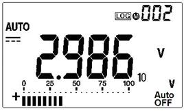 2 Features and Functions Figure 2-1 Manual logging display NOTE Maximum data that can be stored is 100 entries. When the 100 entries are filled, FUL annunciator is indicated on the secondary display.