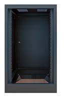 door. 4U table top rack mounting cabinet