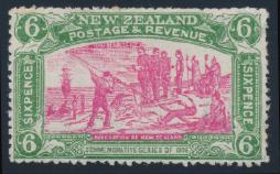x2076 2076 * #122-125 1906 ½d to 6d Christchurch Exhibition Set.