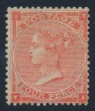 $100 x2048 2050 2048 #33 1864 1p rose red Queen Victoria Plate Collection, all neatly arranged and identifi ed in a stockbook.