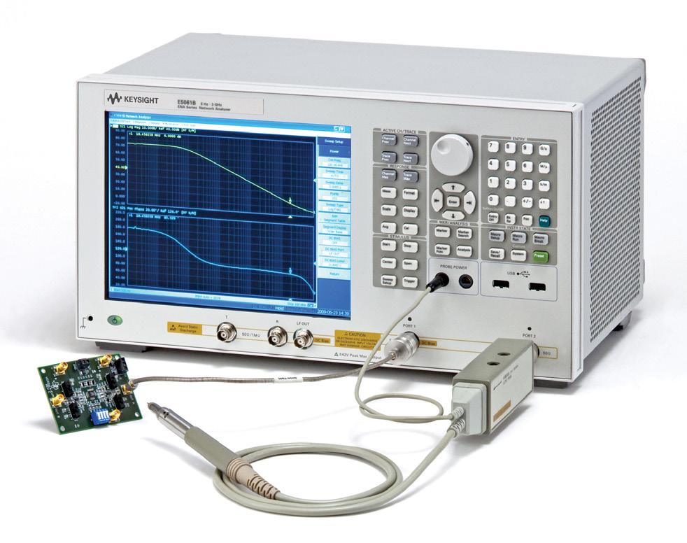 This option is not necessary for the E5061B- 3L3/3L4/3L5 since it is equipped with the probe power. 41800A-UK6 Commercial cal certificate with test data 300 khz to 3 GHz active probe.