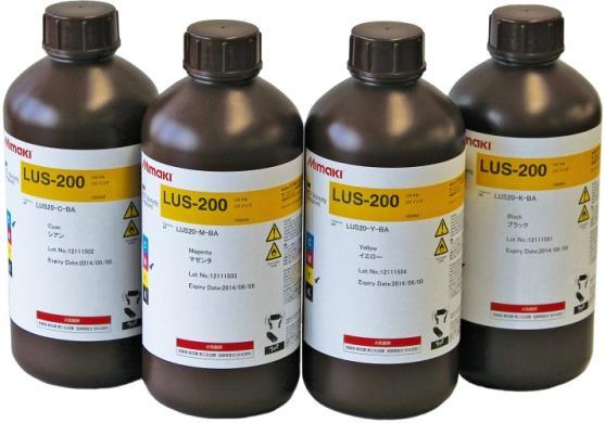 LUS-200 ink features LUS-200 LED UV Ink Stretchable LED UV Ink MIMAKI worked with 3M and developed the new ink LUS-200 with the 3M MCS Warranty Printed ink stretches up to 200%, allowing for applying