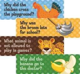 s Bookmarks Set Library Jokes 2-Sided Bookmark