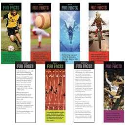 s Fun Facts Bookmark Set Fun Facts Sports Bookmarks