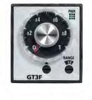 GT3F Switches & Pilot Lights Instructions: Setting GT3F Series l Setting Knob Signaling Lights j Dial Selector 0-1, 0-3, 0-6, 0-18, 0-60 k Time Range Selector 1S, 10S Relays & Sockets Step 1 Desired