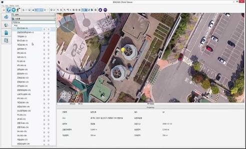Finally, BIM/GIS modeling data and wellmade image data were matched together. V. DESIGN OF USE-CASE SCENARIO Test-bed for BIM on GIS platform is able to manage by BIM object unit.