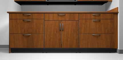 doors hang parallel and drawers are parallel to each other.