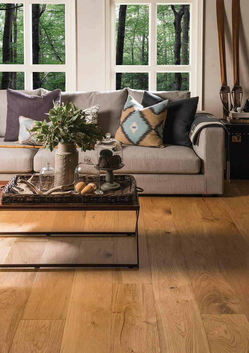 Engineered for Quality Creating a timber floor that shows character starts with an emphasis on the right details and a thorough process.