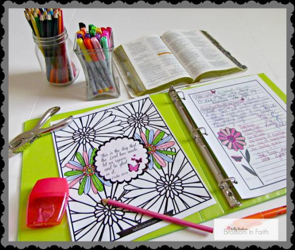 Recommended Items to Use With This Color Journal: Your Bible A Binder or Folder For Storing Your Pages Hole Puncher Pencil Sharpener Pens, Pencils, and Highlighters Markers (Both thick and fine