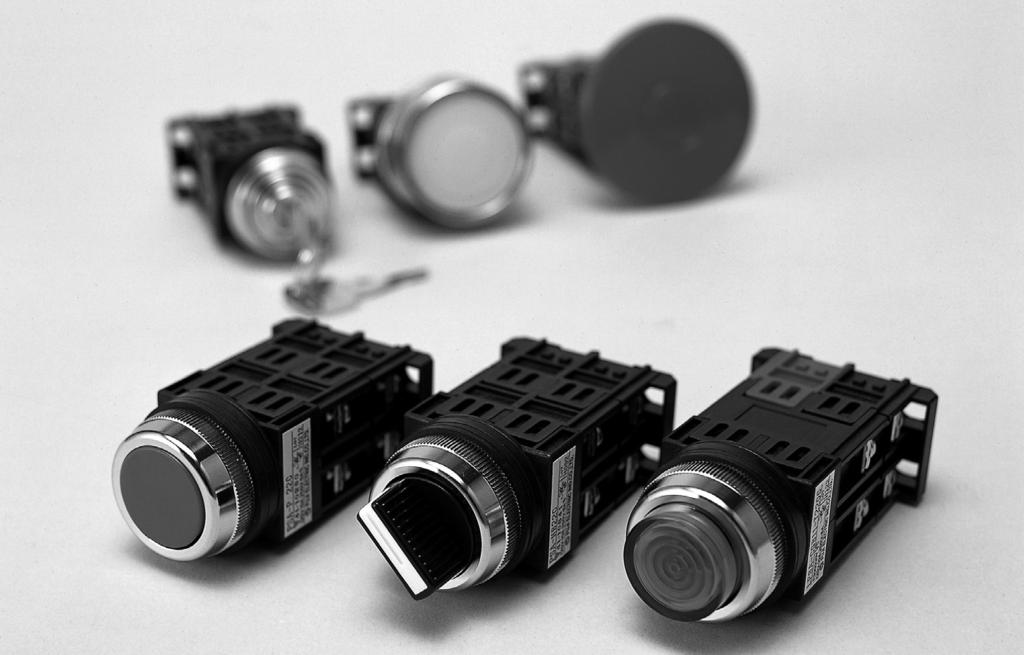 PUSHBUTTON SWITCH / SEECTOR SWITCH / IUMINATED PUSHBUTTON SWITCH PSA, PSA TYPE FEATURES 1 3 The PSA and SPSA types are oil-proof.