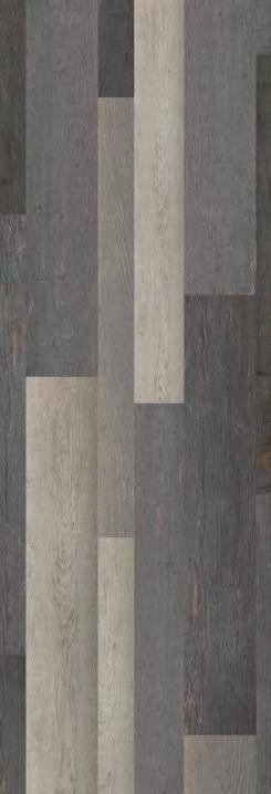 Blue Recycled Wood Surface embossing: Rustic wood structure Size mix - Recycled
