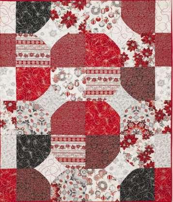Quilt Size: 47 x 57 Instructions: 1. Separate the 10 layer cake squares by colors (lights and darks).