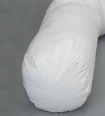 HEAT-RESISTANT PILLOW Outer: 100% superior cotton treated with SANFOR for washing at 90 C - Filling: hollow silicon fibres Weight: 600g 60 x 60cm Strong point:
