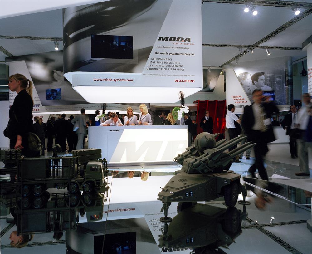 MBDA Missiles display stand, Le