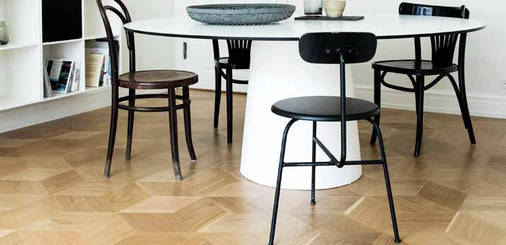 PATTERN FLOORING HEXPARKET BY CARPENTER & HARTMANN Shapes and patterns in nature have a great impact on