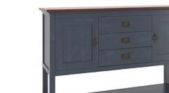 HUT 6 T Hutch D ¼ X W 6 X H ¾ Available in 1 tone only Brushed