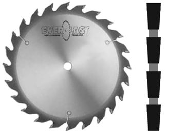 7 HEAVY DUTY RIP SAWS HD Straight Top A saw especially developed for fast cutting on both hand and power feed ripping operations.