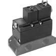 connection: Plug, Form B, industry Manual override: with detent 4 3/2-directional valve, Series 565