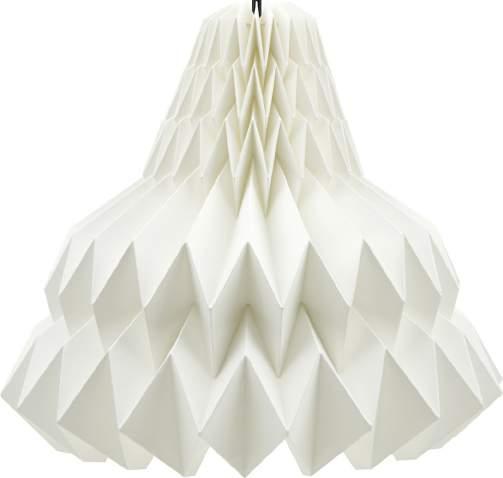 BELL PAPER LAMPSHADE BELL Pleated paper lampshade Natural