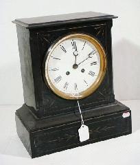 440 Enamel on cast iron clock in the