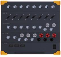 Modes 2 counter/6 digital inputs/2 digital outputs, fully synchronized with analog