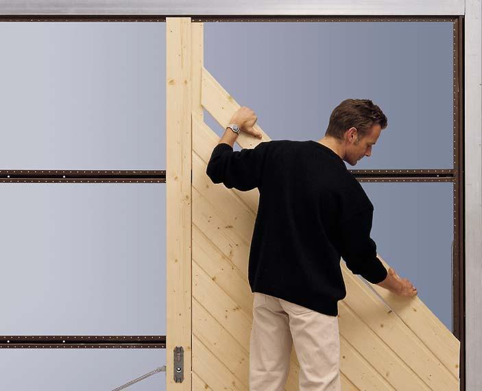 It makes for easy fitting every time, regardless of whether the timber boarding is arranged vertically, horizontally, in a chevron/rhombus or individual