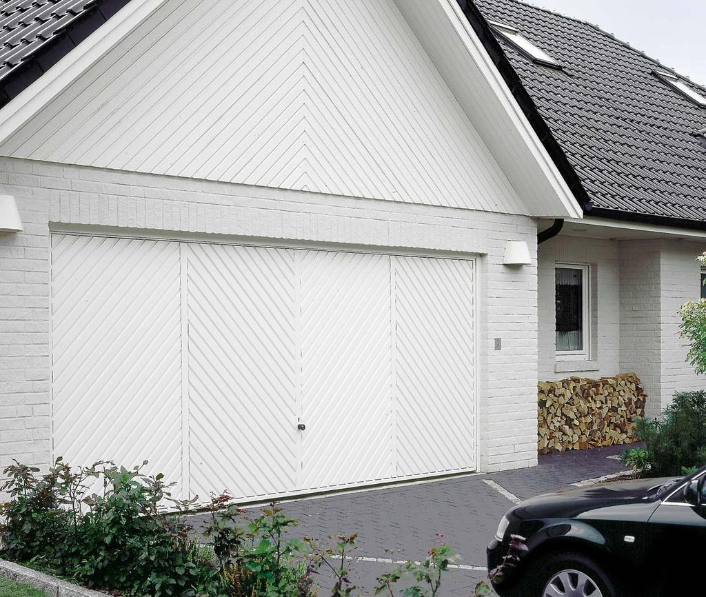 6 Harmonizing garage and side doors This example impressively shows