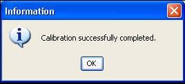 10. When all the patches have been read successfully, click Accept. 11. Click Apply in the Calibrator dialog box. The new calibration measurement is applied.